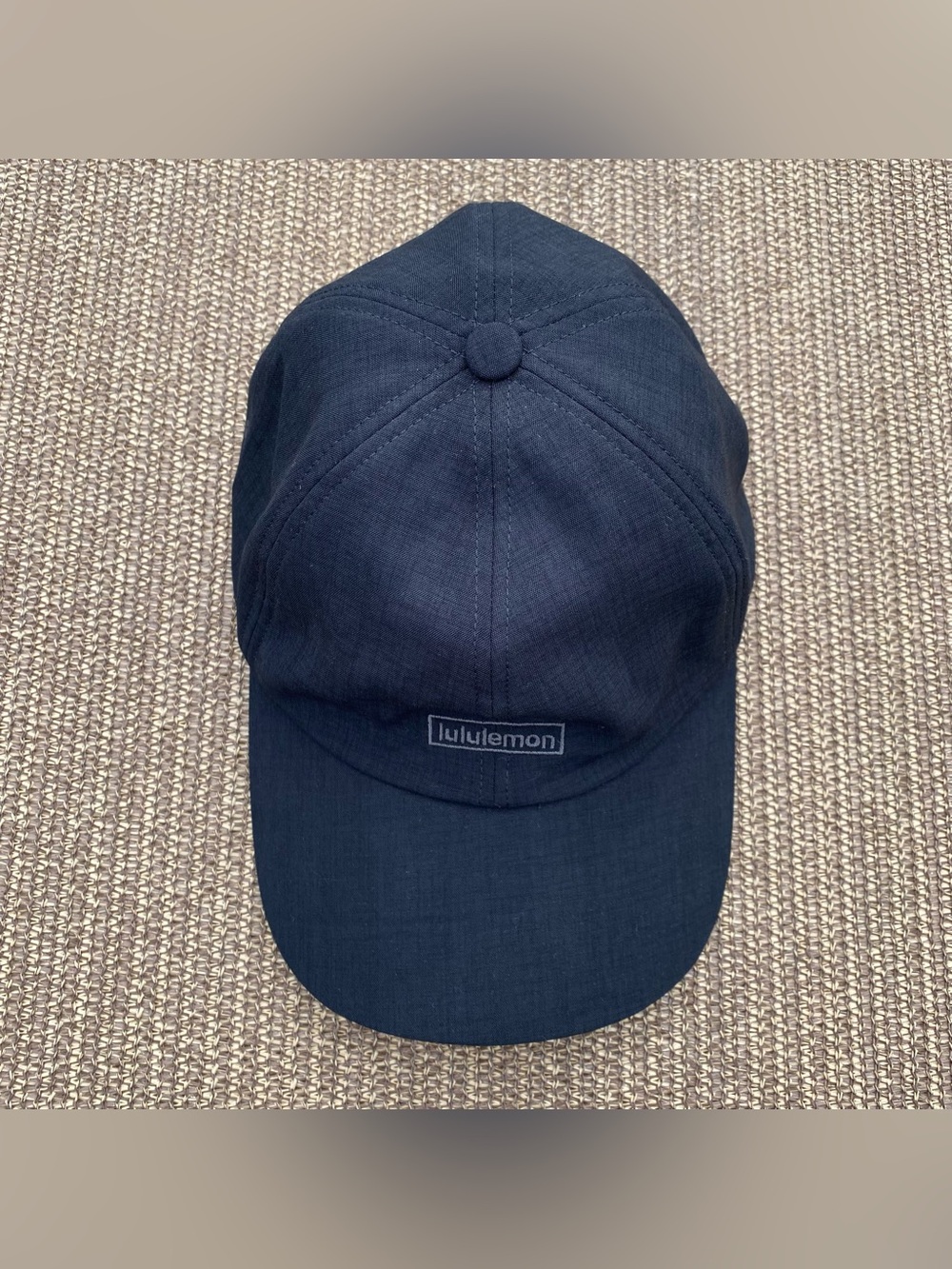 Lululemon Black Baller Hat Soft Wordmark Adjustable Running Cap O/S